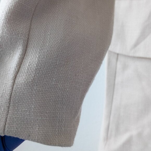 H&M Neutral Double-Breasted Blazer | Size S | Minimalist Layer - Picture 4 of 9